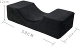 Whiteswan Estensione delle ciglia Supporto ergonomico in memory foam curvo Cuscino da soggiorno Ciglia per collo Cuscino per trucco di bellezza Cuscino per dormire Supporto per collo Cuscini ortopedici cervicali Naty Shop