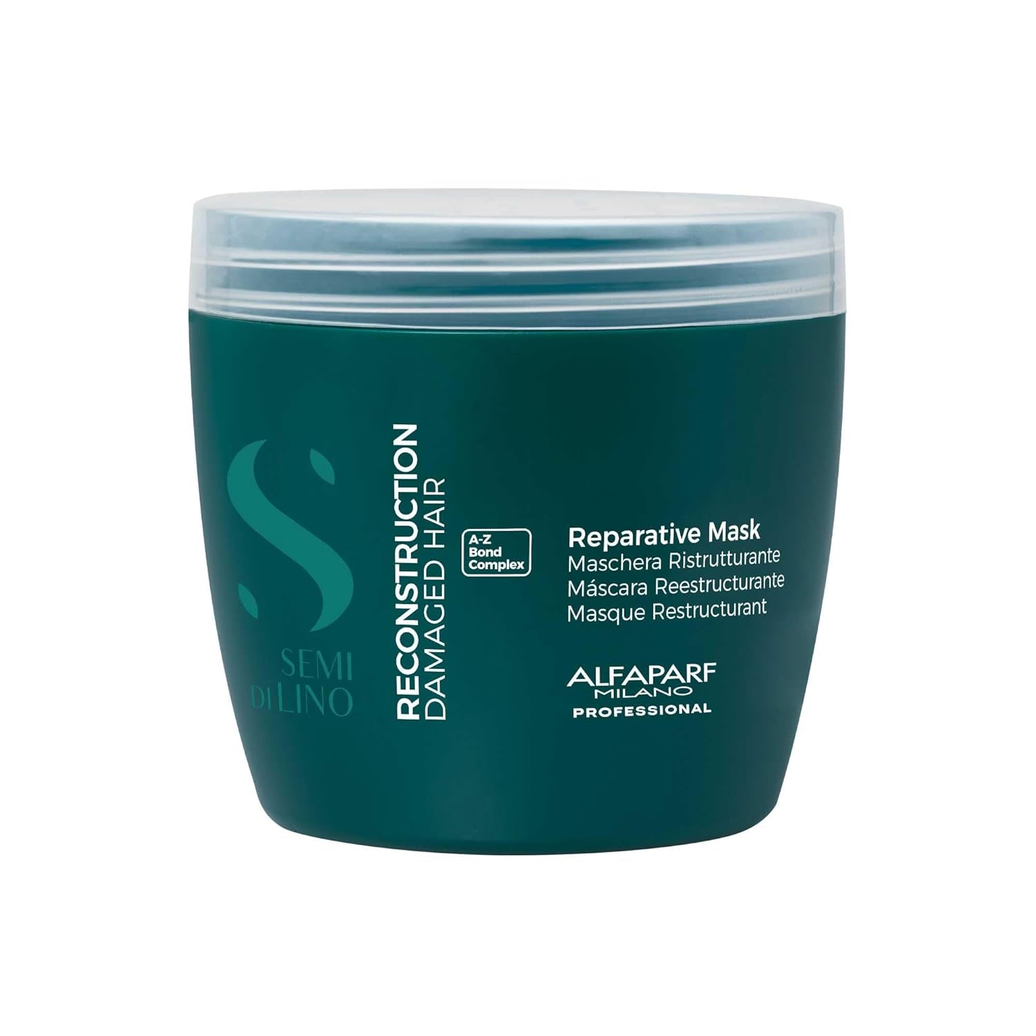 Maschera per capelli Alfaparf Milano Semi DI Lino, 500 ml Maschera per capelli Naty Shop Titolo predefinito