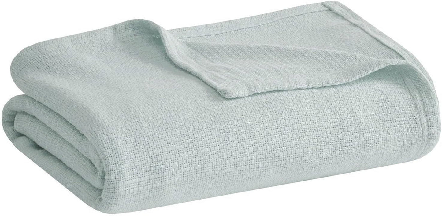 Madison Park Freshspun Wicker Twin Coperta in cotone grigio Letti e coperte Madison Park King Blue