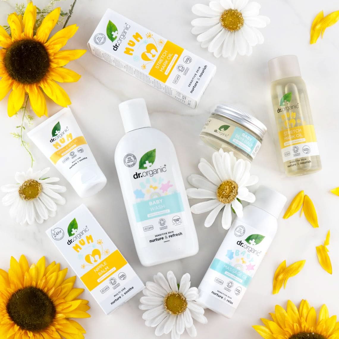 Dr Organic Balsamo per Capezzoli con Calendula, Lanolina, Sollievo Naturale, Per ferite e capezzoli screpolati, 30 ml Accessori Alimentazione e Allattamento Bebe Naty Shop
