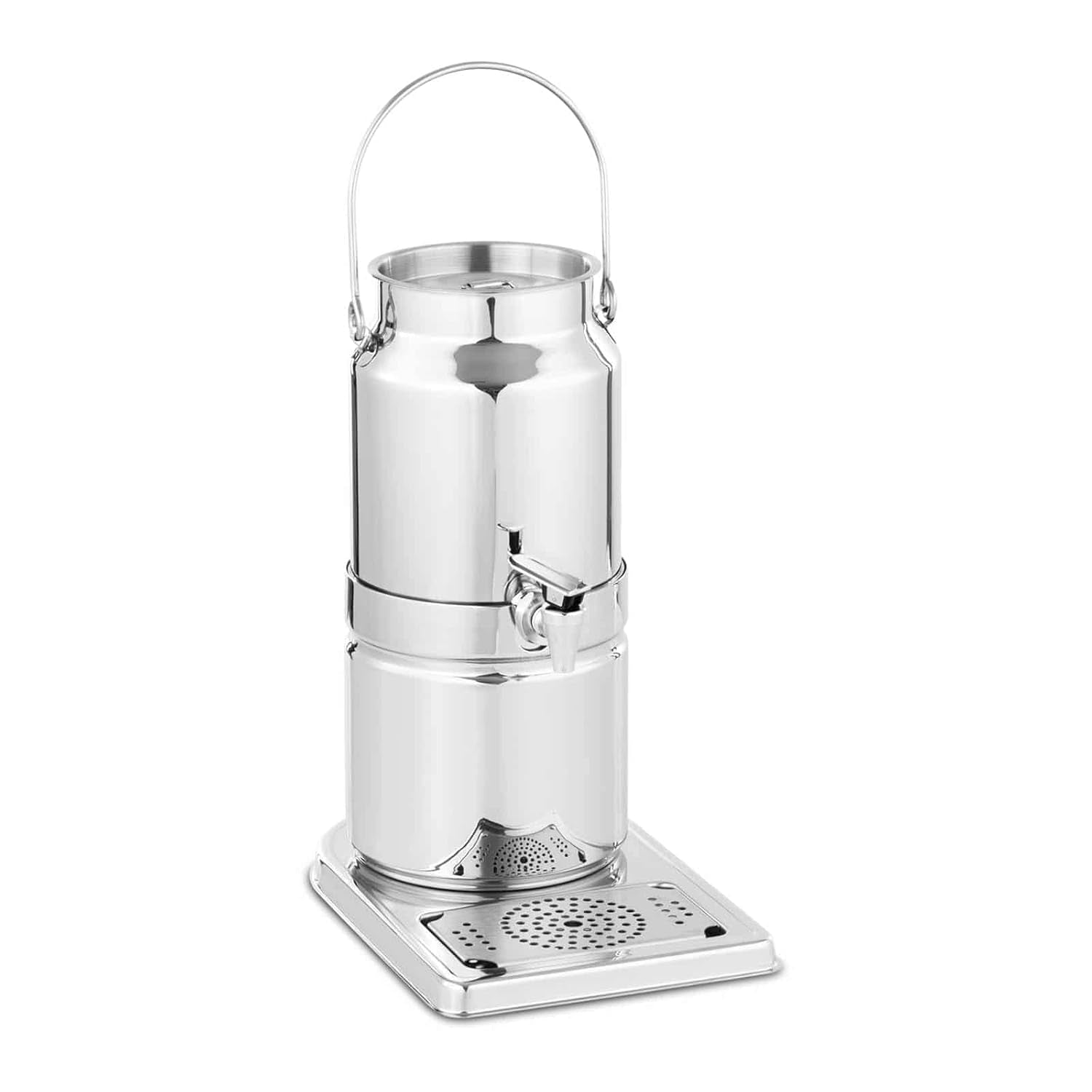 APS 10830 Tazza da latte -TOP FRESH-, 21 x 32 cm, H: 39 cm, Acciaio inossidabile 18/8, 1 borsa refrigerante alla base