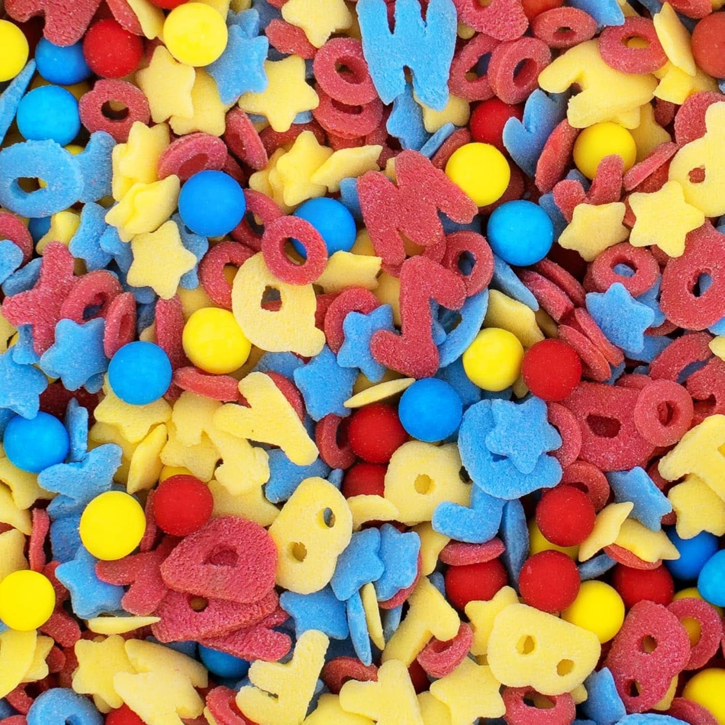 Günthart, 8 figurine di zucchero per l'inizio della scuola e delle lettere, 115 grammi Sprinkles Naty Shop