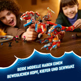 LEGO Dreamzzz 2-in-1 Coopers Dino-Mech C-Rex Giocattolo Pterodattilo T.Rex Action Figure per ragazzi e ragazze Set di avventure giocattolo creativo Regalo per bambini 9 anni 71484 Set da costruzione Beuche den LEGO-Store