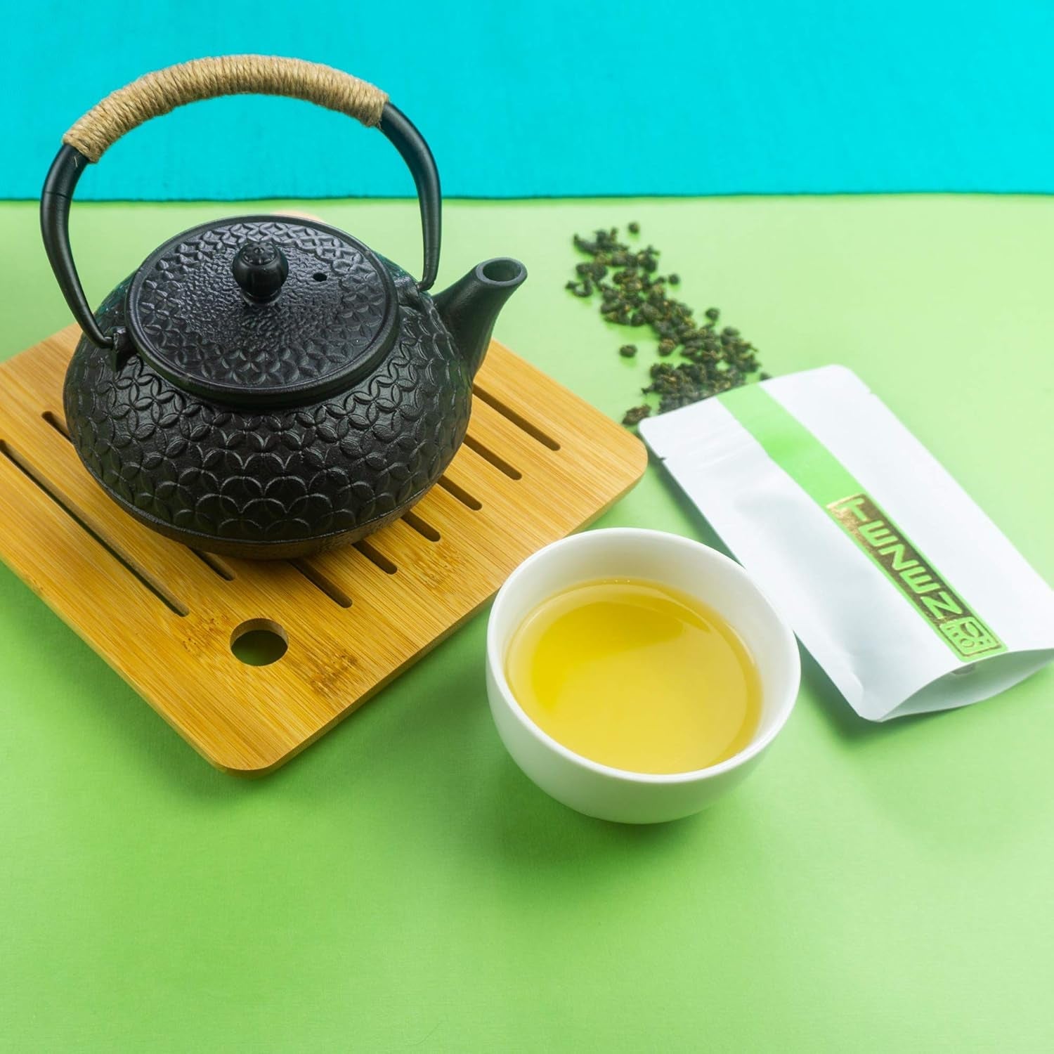 Tè al latte Oolong di Alishan, Taiwan | Jin Xuan Milky Oolong di alta qualità 100% naturale non aromatizzato (100 g)