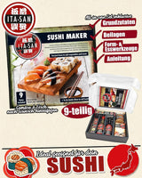 ITA-SAN Sushi Set (set completo 9 pezzi, ideale per principianti, per prova o regalo) 1 confezione
