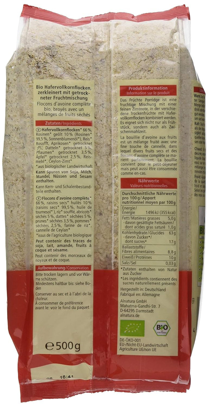 Porridge di frutta, 500 g