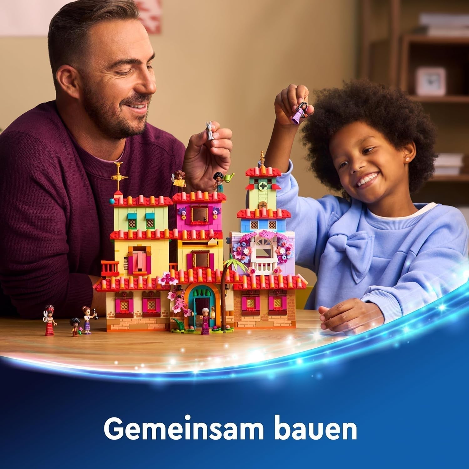 LEGO Ç€ Disney Encanto Magical House of Madrigals Casa delle bambole per bambini con Mirabel Play Figure Building Toy per ragazze e ragazzi a partire da 7 anni 43245 Set da costruzione Besuche den LEGO-Store