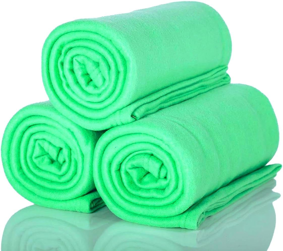 ALCLEAR 3 pezzi coperte in pile Oeko Tex, colore: antracite, misura grande 130X160 cm, oltre 200 G/M2, coperta per divano coperta per divano coperta coperta per soggiorno, coperta da picnic coperta per divano coperta Letti e coperte Besuche den ALCLEAR-Store Verde menta 3 pezzi 130X160 cm