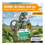 Tetesept Kids Dino - additivo da bagno per bambini, schiuma, colora il verde acqua, 40 ml Naty Shop