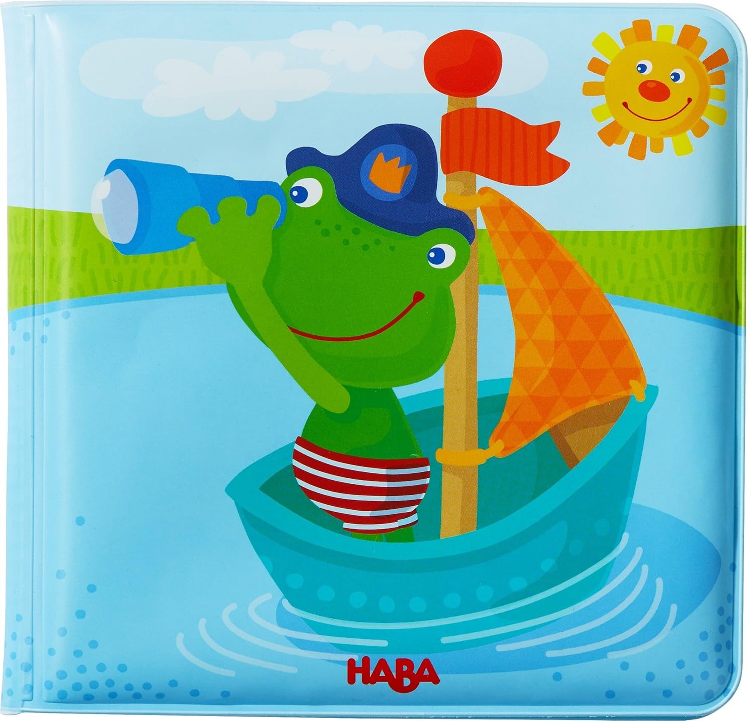 HABA 302634 Libro da bagno Captain Frog 2, giocattolo per i più piccoli Baby Toys Naty Shop