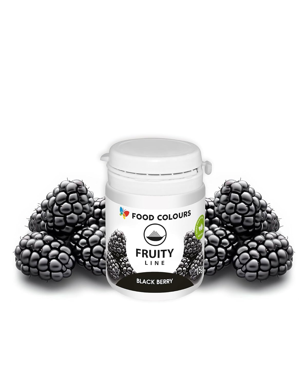 Colorante alimentare in polvere colorante naturale Linea Fruttato MIRTILLO 20G colorante naturale in polvere per creme glassa pan di spagna in polvere colorante alimentare per bevande gelatine