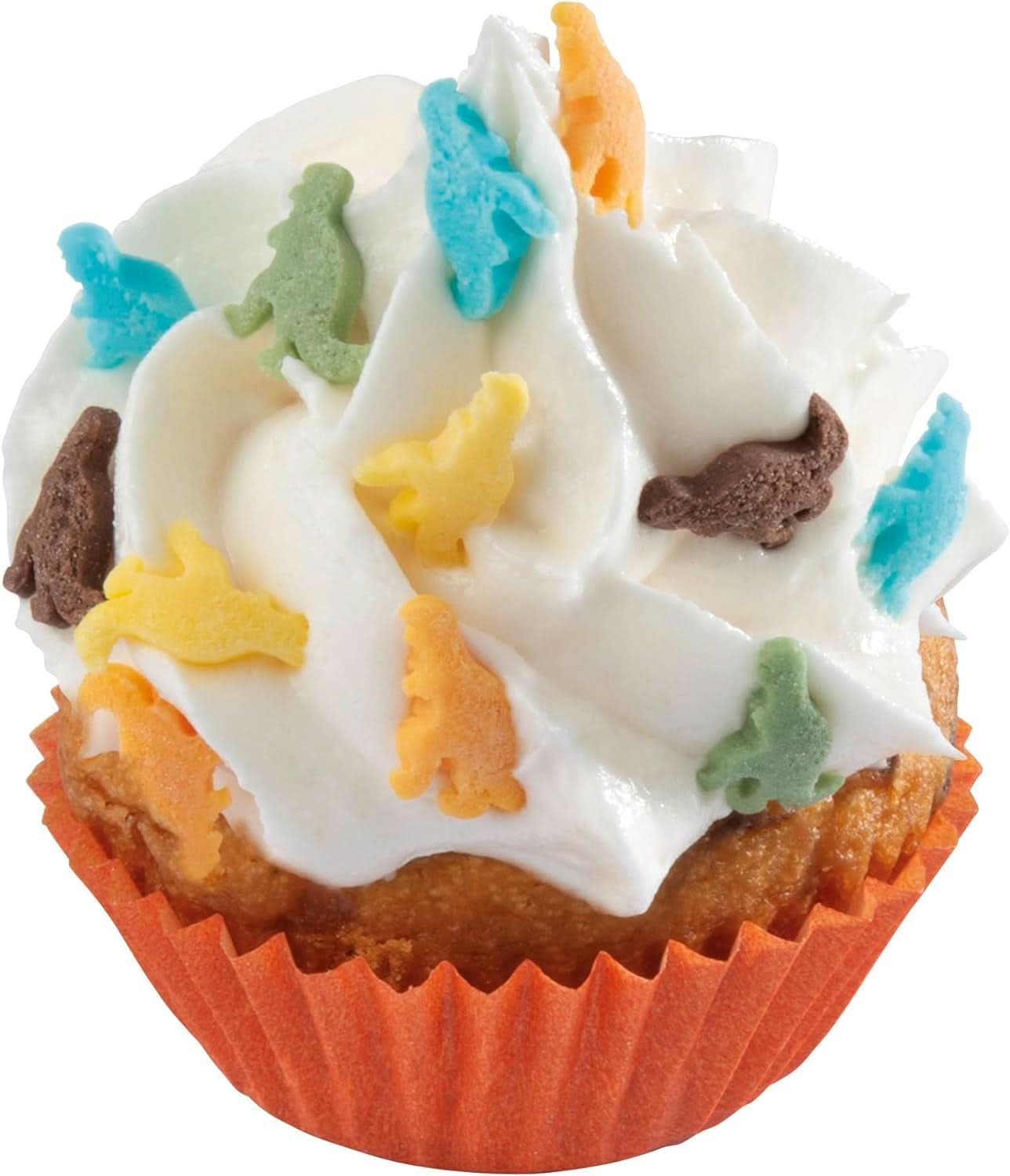Set Günthart Dino, 55 grammi + 50 pirottini di carta per cupcake Sprinkles Naty Shop