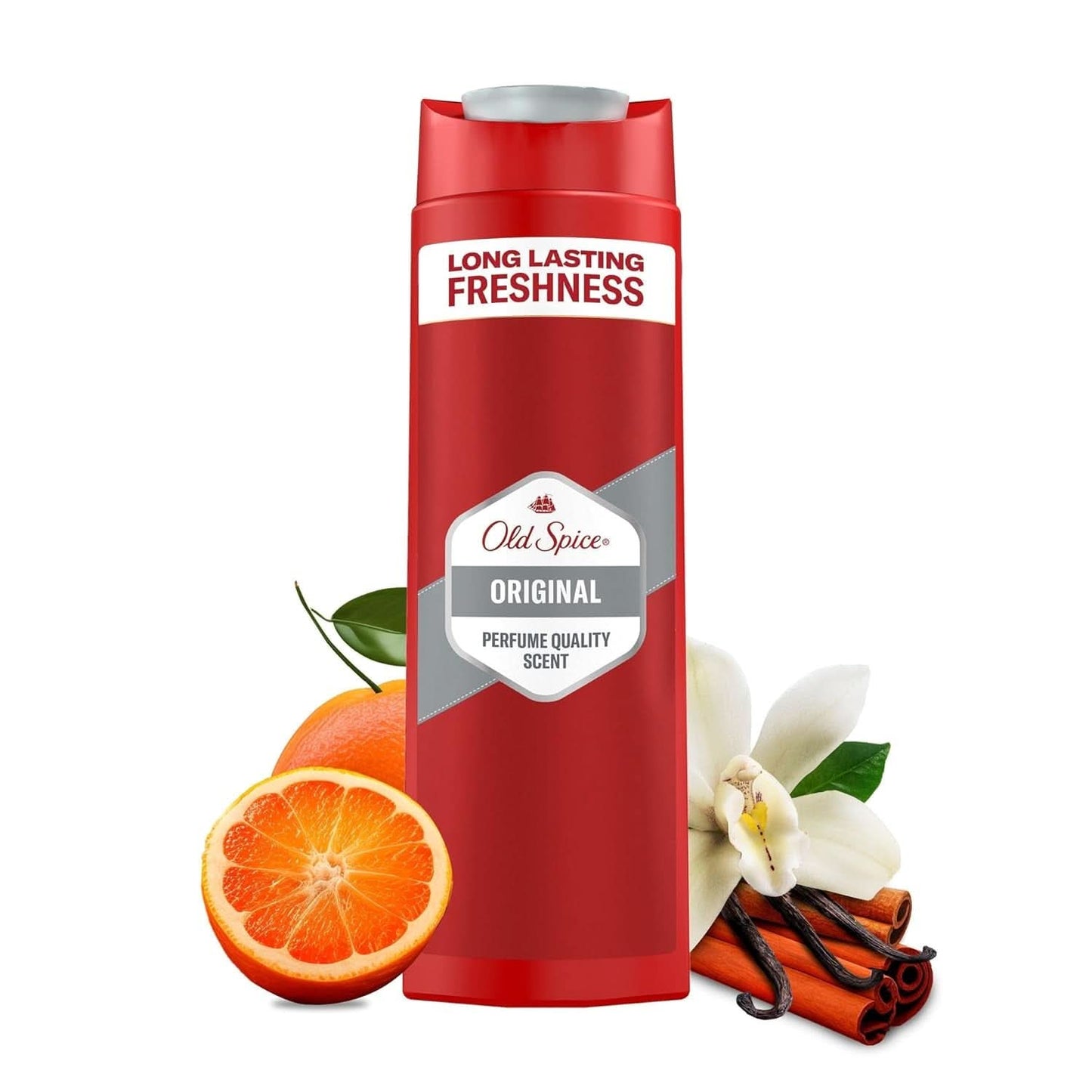 Old Spice Gel Doccia e Shampoo 3 in 1 Original per Uomo, Doccia e Bagno da 250 ml Naty Shop