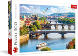 Trefl, Puzzle, Praga, Repubblica Ceca, 500 pezzi, Qualità Premium, Per adulti e bambini sopra i 10 anni Puzzle Naty Shop Multicolor