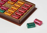 Praline RCP Schladerer, assortimento fine, cioccolato al latte e fondente, con e senza crosta di zucchero, ripieno liquido, contiene alcol, ottimo regalo, 255g