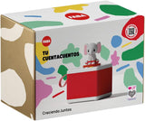 - Storie per ragazze e ragazzi, oratore con il personaggio dell'elefante, gioco educativo, contenuti in spagnolo, adatto a partire da 0 anni Bebe Toys Naty Shop