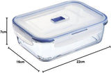 Contenitori Ermetici Rettangolari Pure Box Active - 197cl Bicolore Contenitori per alimenti Naty Shop