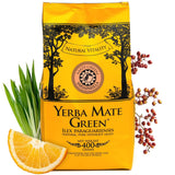 Yerba SARSAPARILLA 400G ● Tè Mate dolce e rinfrescante ● Foglie di salsapariglia ● Tè Mate dalle foglie di Mate ● Tè Yebra Mate con GUARANA 50G ● Tè Yerba Mate sfuso 450G ● Vegano