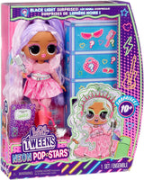 LOL Sorpresa! Tweens Neon Pop Stars - Kitty K - 1 bambola alla moda con sorprese retroilluminate e 10+ abiti e accessori Pop Star, inclusi micro-band retrò, regalo per bambini 4+ Naty Shop Dolls