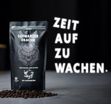 Black Dragon Espresso 100% Robusta - Caffè in grani tostati extra forti - Caffè molto forte e corposo con alto contenuto di caffeina - Espresso molto forte