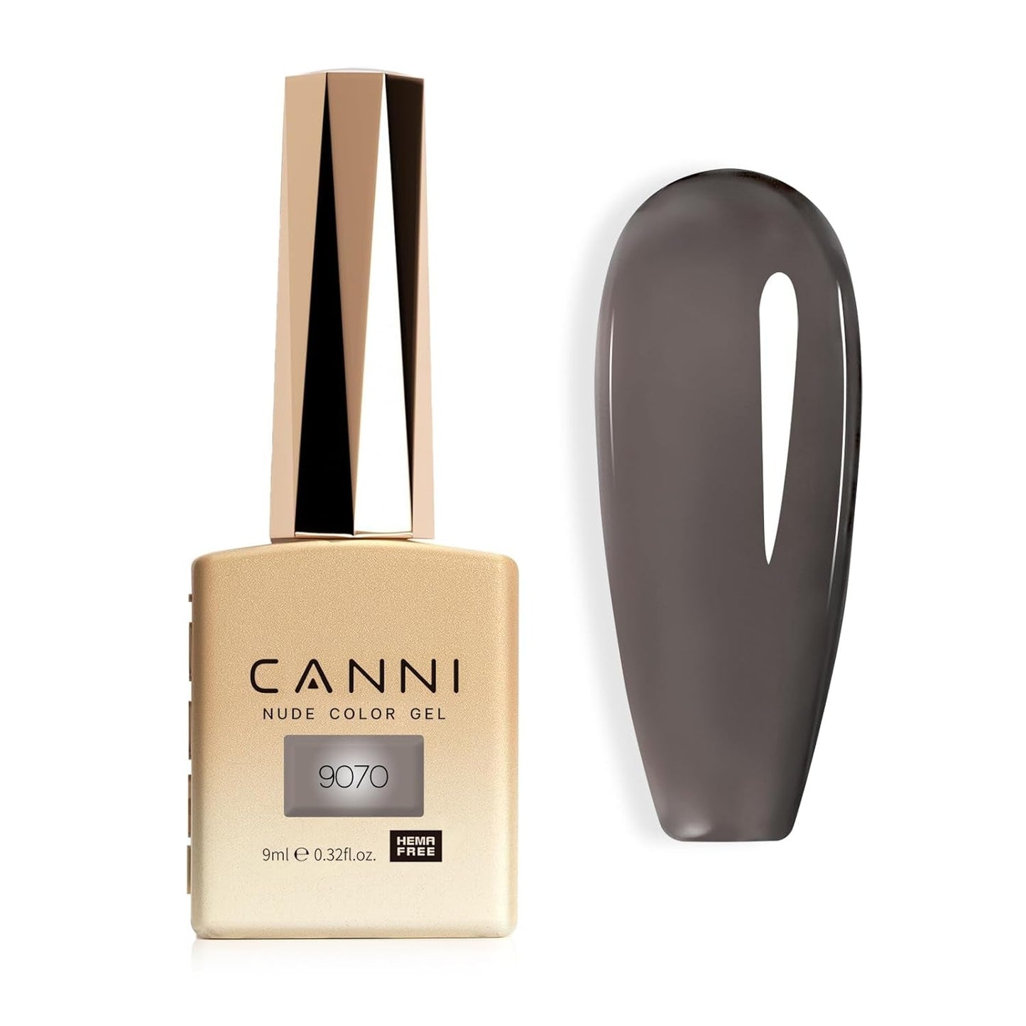 Smalto gel CANNI, semipermanente, viola scuro, smalto, gel UV, impregnante, manicure
