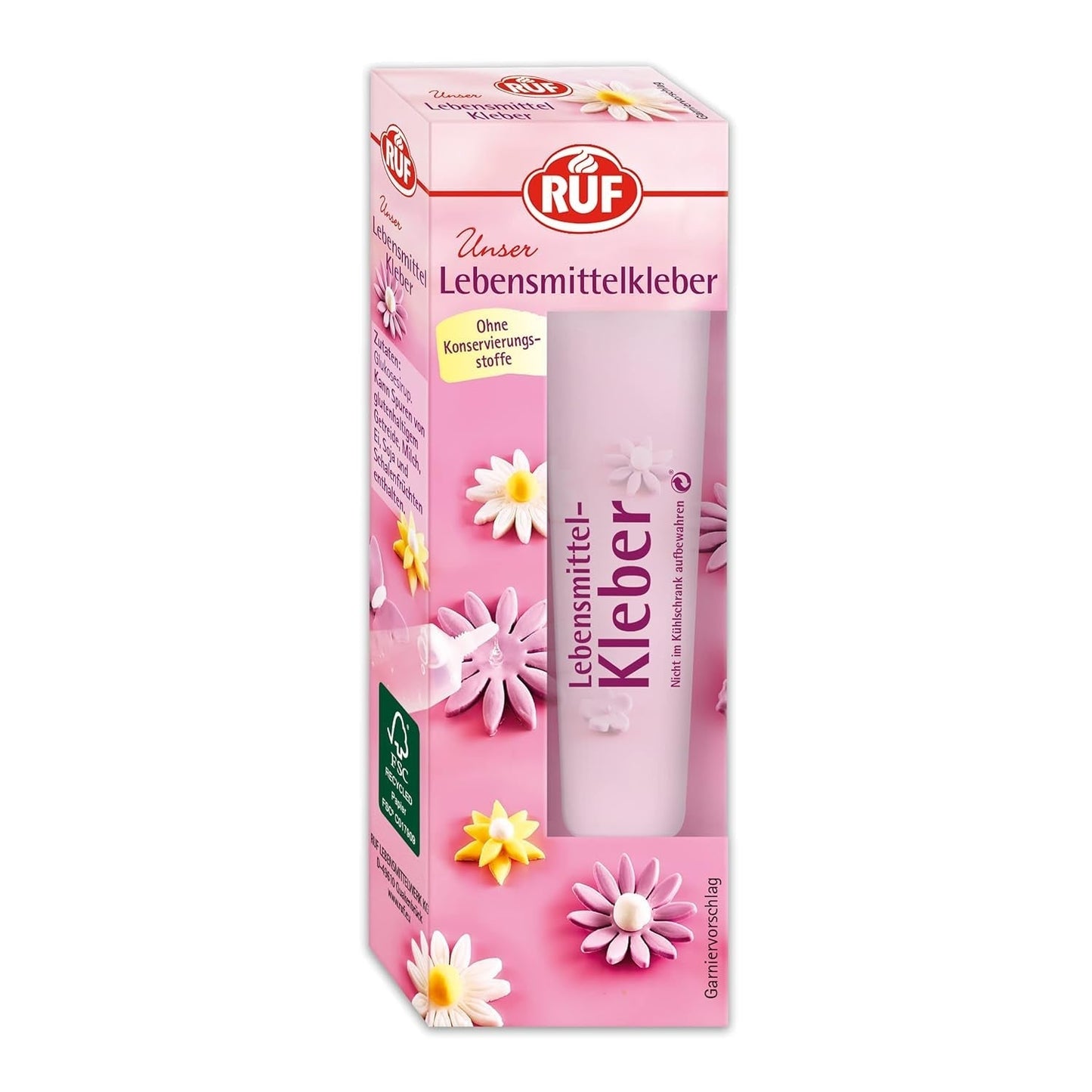 Penne coloranti alimentari RUF Set di 8 penne coloranti alimentari sicure per dipingere e scrivere su fondente e simili Penne per zucchero con 2 punte ciascuna