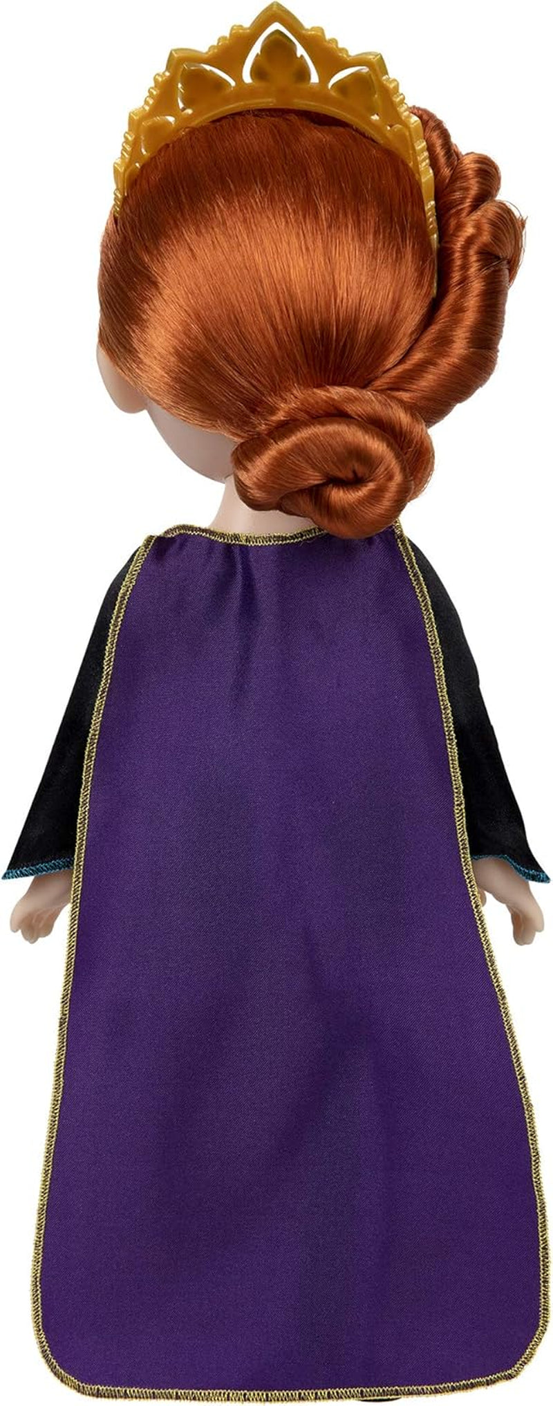 Disney Frozen 2 Anna Doll - una bambola snodabile alta 35 cm con un iconico abito alla moda con lo stemma di Arendelle e una tiara per un divertimento in più, per ragazze dai 3 anni in su