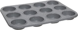 Masterchef MCA-MUF Muffinform Für 12 Cupcakes Muffinblech Aus Karbonstahl, Acciaio Inox, Stahl Stampi e teglie Naty Shop