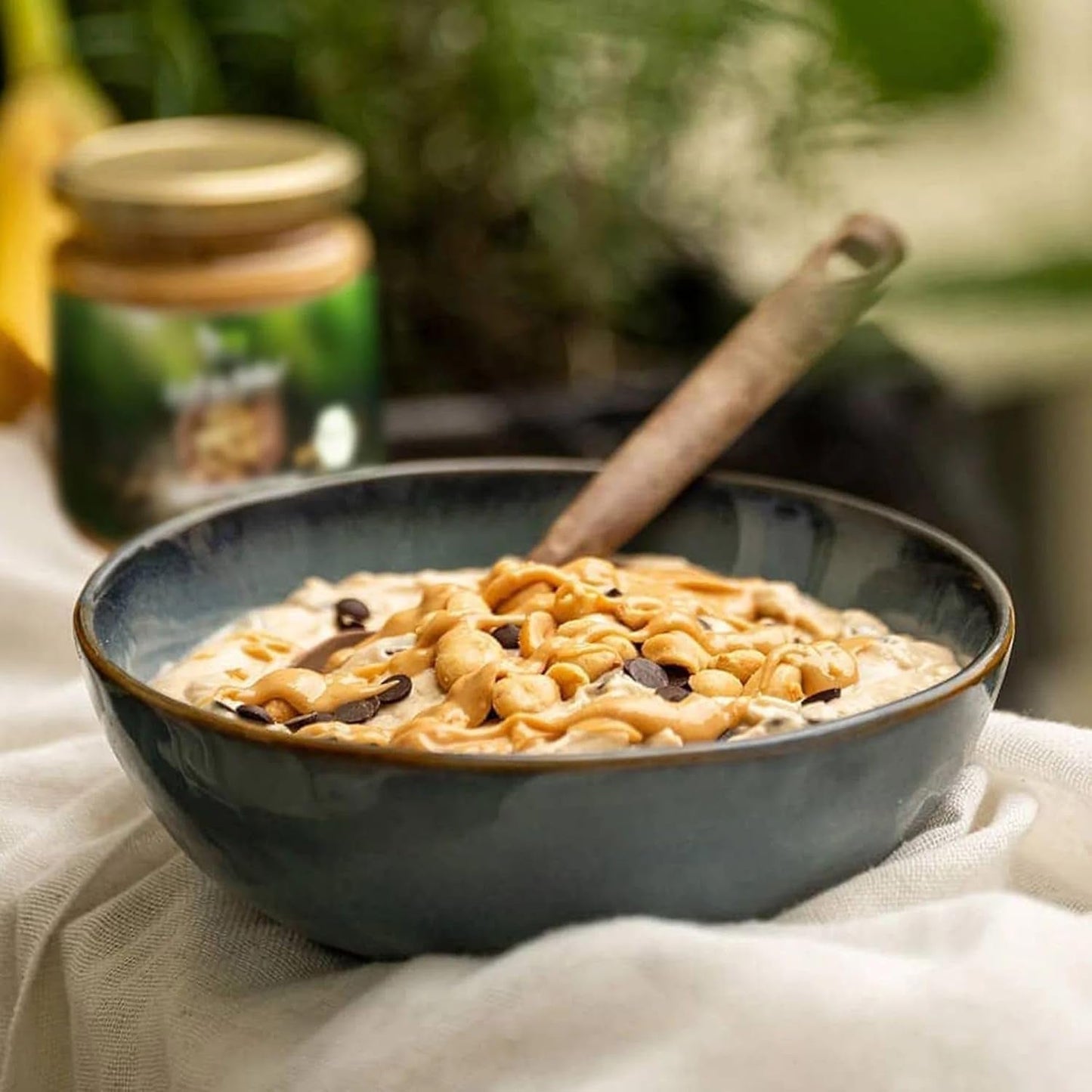 Muesli proteico puro Biozentrale - 375g - Biologico con miele - Come cereale per la colazione o come spuntino