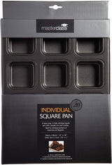 Teglia per brownie Masterclass, teglia per brownie 12 fori, acciaio inox, 34 X 26 cm Stampi e teglie Naty Shop