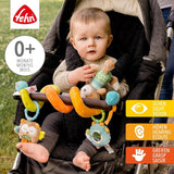 Fehn Activity Spiral Sleeping Forest - giocattolo per passeggino tocca e tieni - giocattolo per lettino, box, carrozzina e seggiolino auto - gioco di attività motoria per neonati e bambini da 0+ mesi Baby Toys Naty Shop