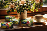 Babcia Jagoda - Tè alla frutta "Fruchtige Verführung" - 20 bustine di tè - Con ibisco, mela, aronia, mora, rosa canina, scorza d'arancia - Sapore intenso di frutta, senza caffeina, vegano, naturale, Cay - 40G