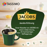 Tassimo Kapseln Jacobs Krönung, 5 x 16 cialde, 80 Kaffeekapseln