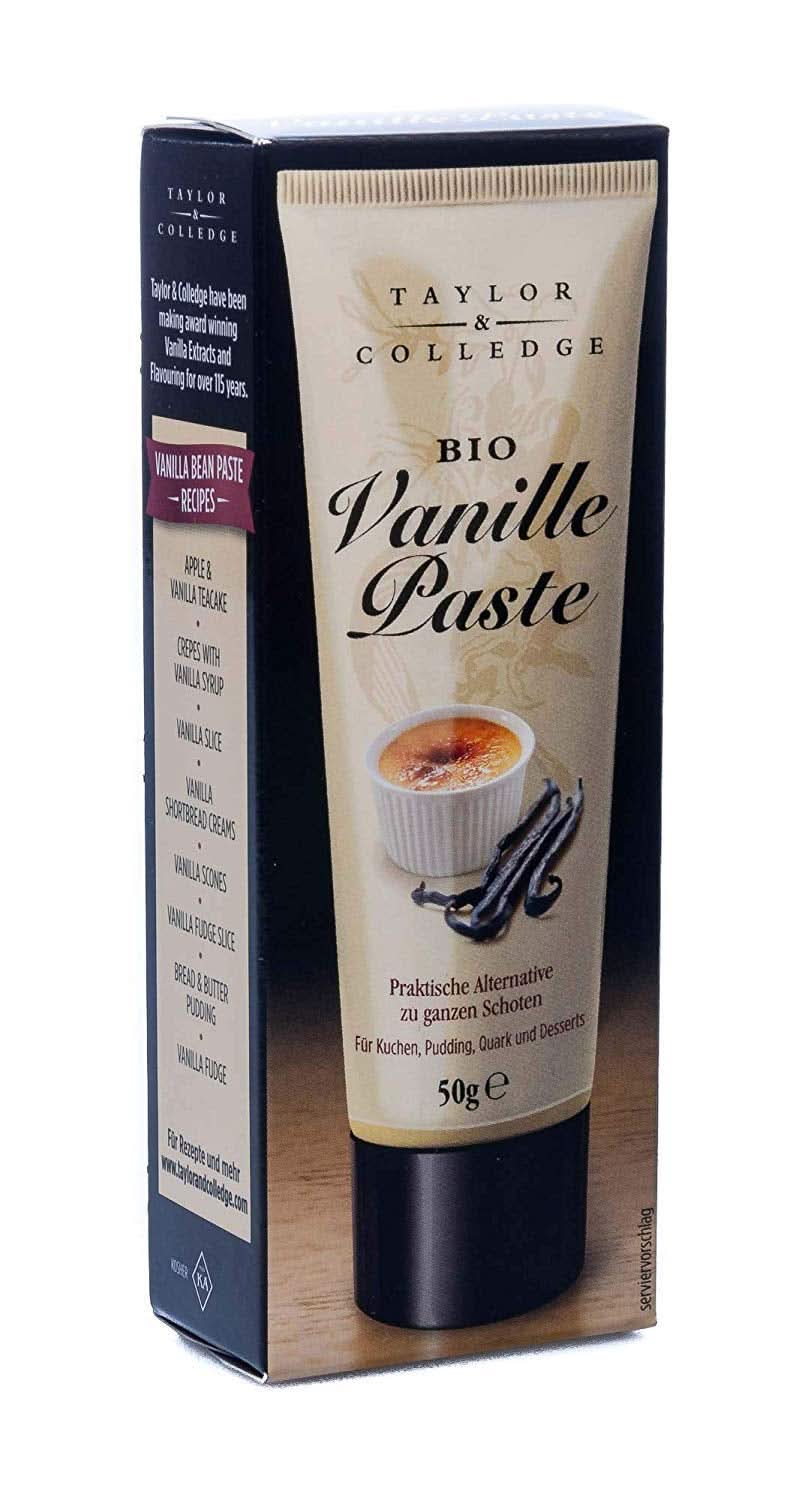 Pasta di vaniglia biologica dal tubo, 50 grammi Aromas Naty Shop