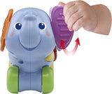 Vtech Baby Little Pushing Elephant - Giocattolo interattivo push and play - Con canzoni, melodie, frasi e suoni - Per bambini da 6 a 36 mesi Baby Toys Naty Shop