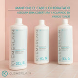 Crema per capelli con ossigeno. Ultra-crema ossidante per capelli. Tintura permanente per capelli. vegano. Tintura per capelli - 1000 ml (20 vol., 6%) Tintura per capelli Naty Shop