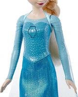 Mattel Disney Frozen Toys Bambola canterina Elsa in abito iconico canta Let It Go dal film Disney Frozen per bambini