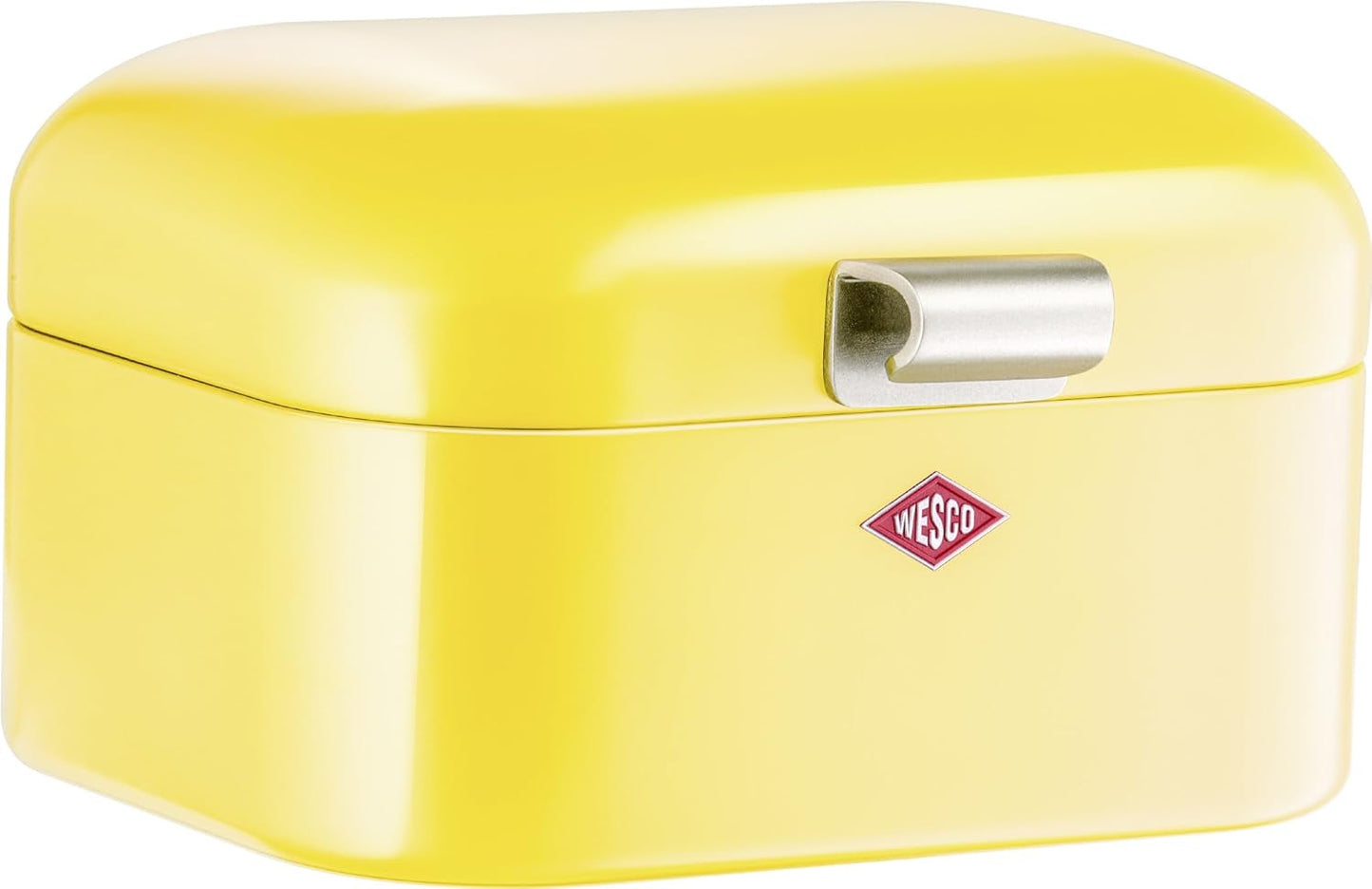 Wesco 235 001 Cestino per il pane Mini Grandy 17 x 18 x 12 cm (L/L/A) rosa, acciaio inossidabile Contenitori per alimenti Naty Shop Giallo limone