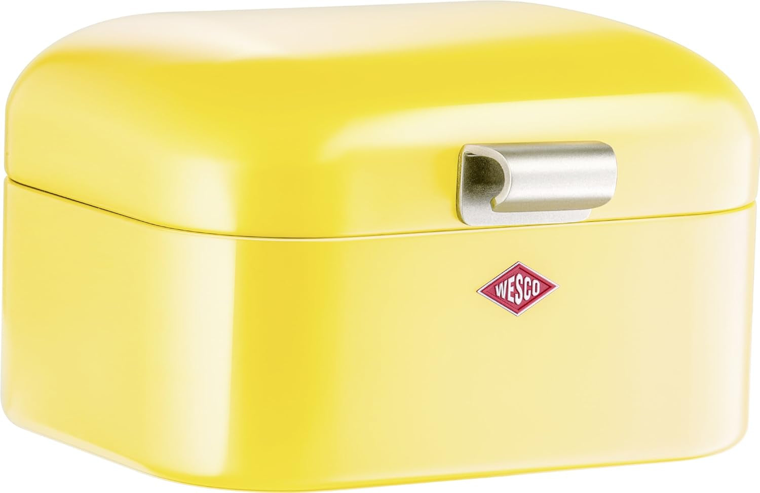 Wesco 235 001 Cestino per il pane Mini Grandy 17 x 18 x 12 cm (L/L/A) rosa, acciaio inossidabile Contenitori per alimenti Naty Shop Giallo limone