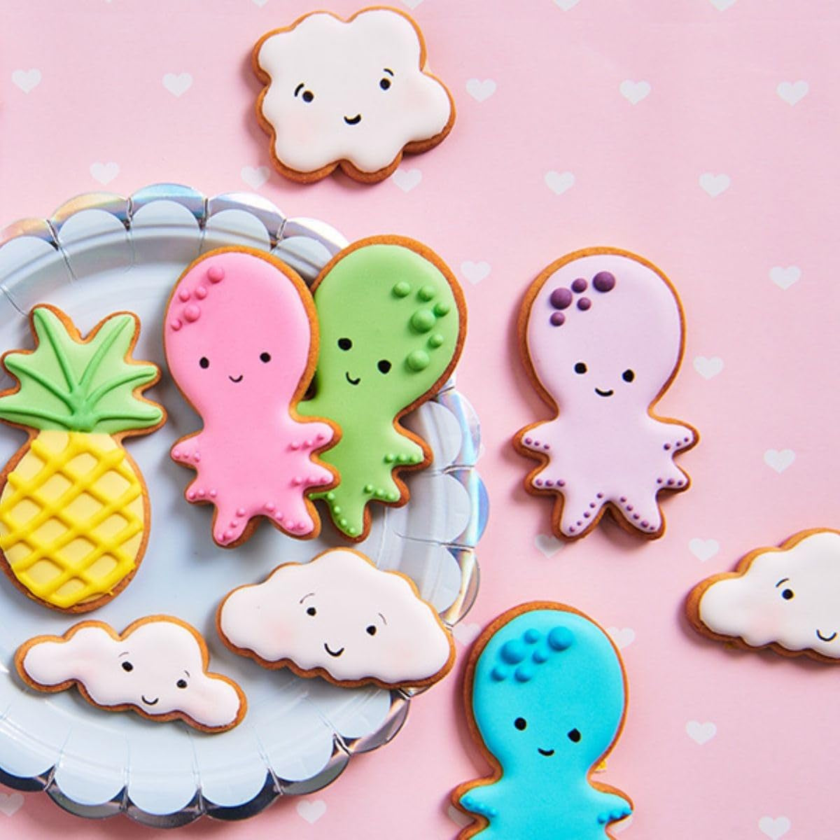 Funcakes Penne commestibili, Arancione: colorante alimentare, punta flessibile per linee spesse e sottili, penna commestibile per biscotti, torte, fondente e altro, ottima per la personalizzazione, certificata Halal