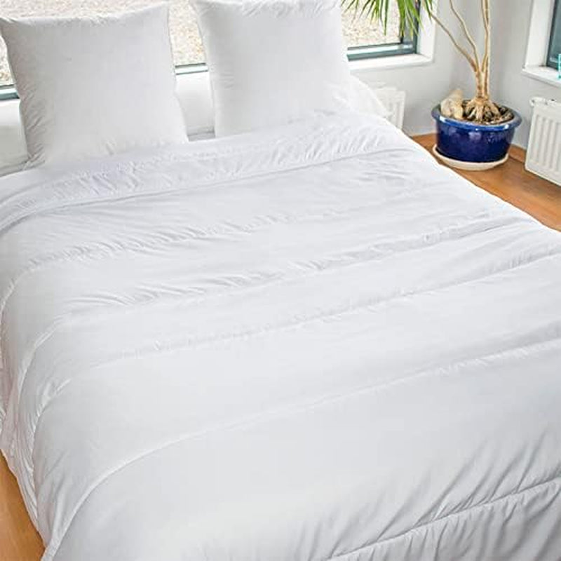 KSGB402460 Letto trapuntato per 2 persone, facilmente lavabile, bianco, 220X240 cm Trapunte e trapunte Naty Shop