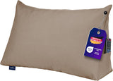 Cuscino Traumnacht Cozy Back, cuscino da lettura, 70 x 40 cm beige, rivestimento sfoderabile e lavabile in 100% poliestere, pratica tasca laterale, certificato Oeko-Tex, prodotto secondo gli standard di qualità tedeschi