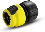 Raccordo per tubo Kärcher 2.645-194.0 (Universal Plus, con Aqua Stop) nero, piccolo