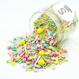 Super Sprinkles, Hoppladihopp, Sprinkles con motivi pasquali, 90 grammi Naty Shop 180 grammi