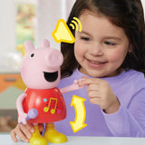 Bambola Peppa Pig, parla e canta, rosa, 20 cm