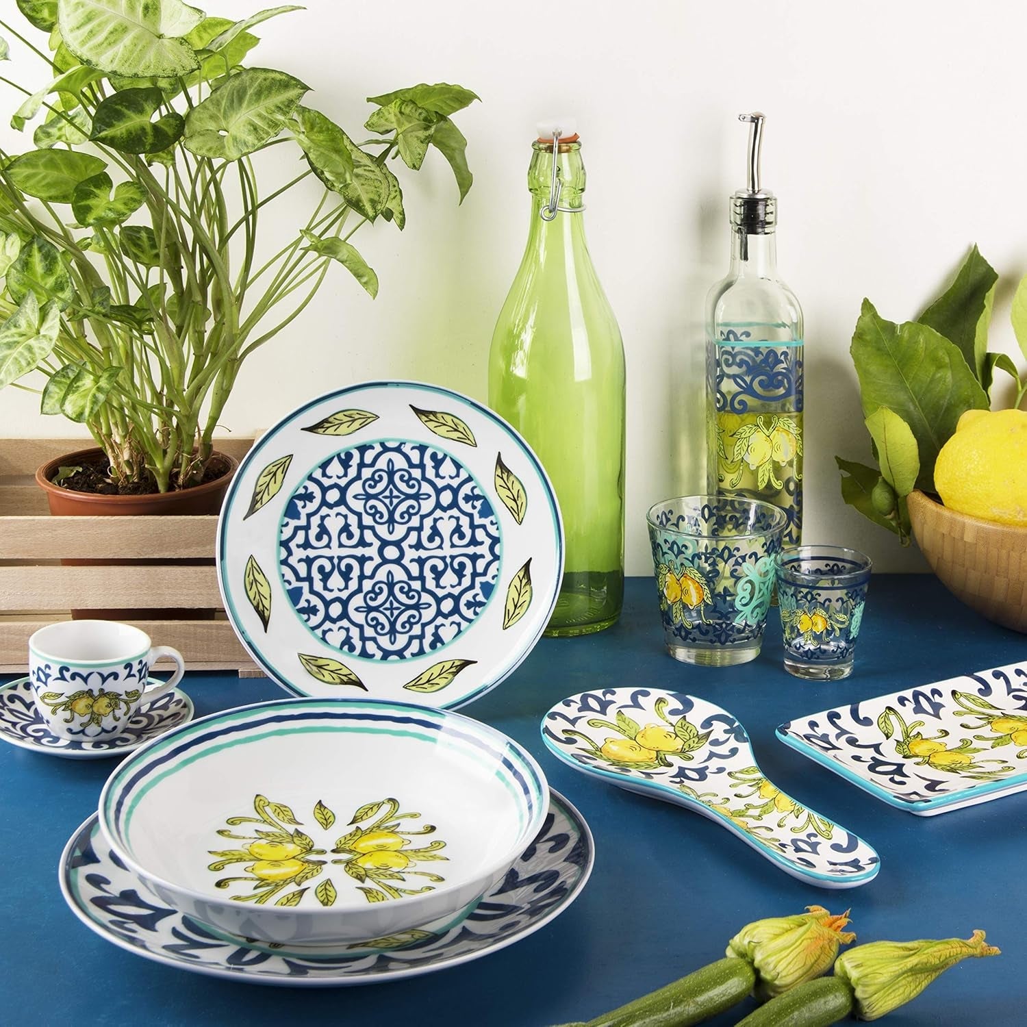 Servizio tavola Excelsa Amalfi, 18 pezzi, porcellana