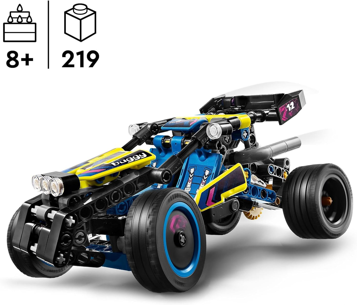 LEGO Technic Auto da corsa fuoristrada buggy giocattolo per bambini Kit di costruzione auto da corsa buggy regalo per ragazzi e ragazze Modello di auto da rally di 8 anni 42164 Set da costruzione Acquista dal negozio LEGO