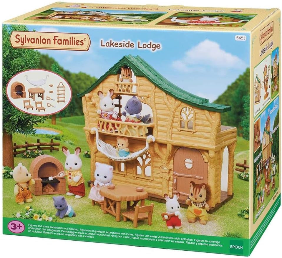 Sylvanian Families 5451 Lake House - Set da gioco per casa delle bambole