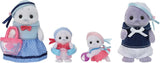 Sylvanian Families - 5759 Figura di animali della famiglia delle foche Giocattolo dettagliato per bambini dai 3 anni in su