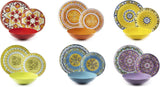 Servizio tavola Excelsa ETNO Chic, porcellana, multicolore, 21 pezzi